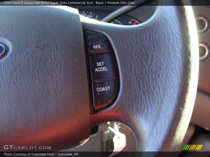 Black / Medium Flint Grey 2007 Ford E Series Van E350 Super Duty Commercial 4x4