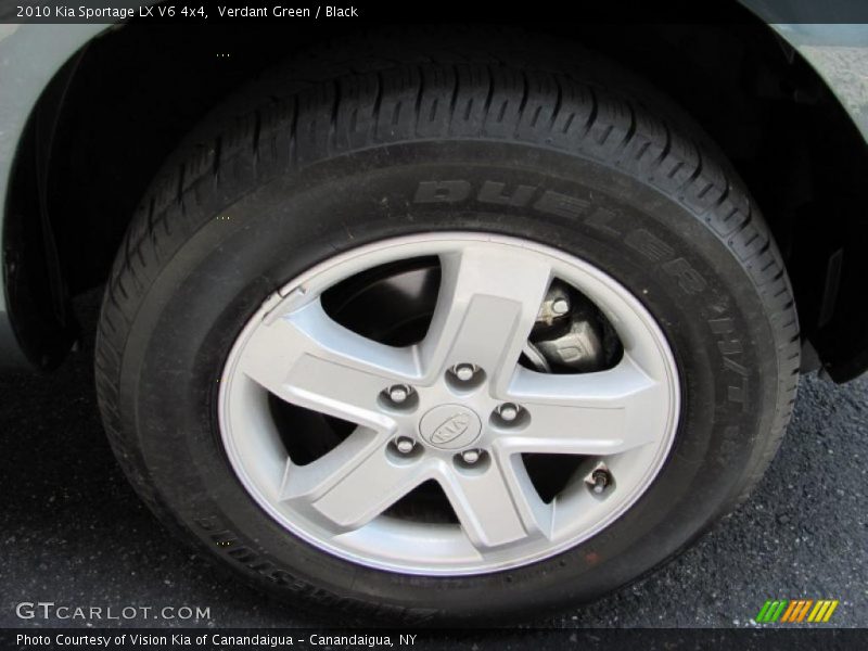 Verdant Green / Black 2010 Kia Sportage LX V6 4x4