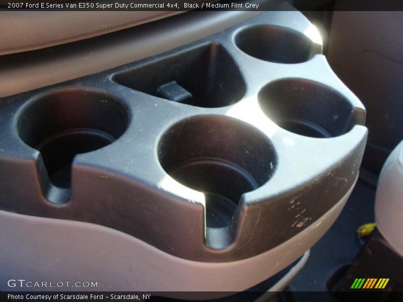 Black / Medium Flint Grey 2007 Ford E Series Van E350 Super Duty Commercial 4x4