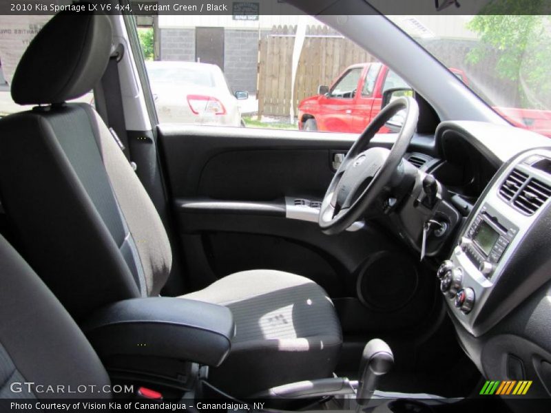 Verdant Green / Black 2010 Kia Sportage LX V6 4x4