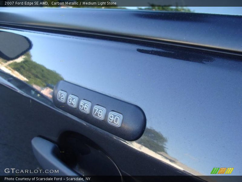 Carbon Metallic / Medium Light Stone 2007 Ford Edge SE AWD
