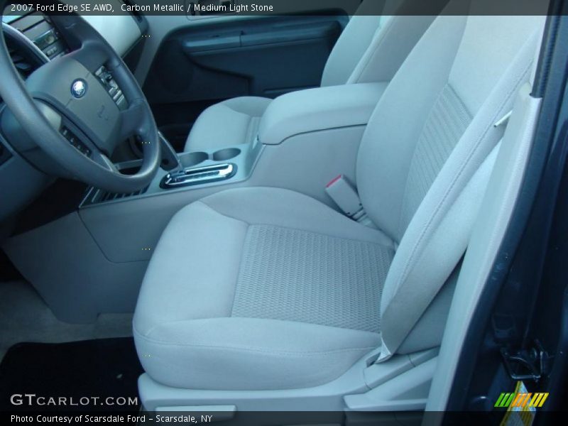 Carbon Metallic / Medium Light Stone 2007 Ford Edge SE AWD