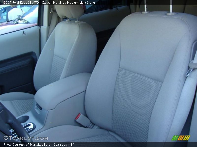 Carbon Metallic / Medium Light Stone 2007 Ford Edge SE AWD