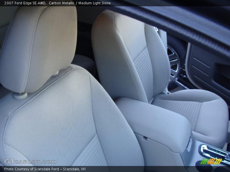 Carbon Metallic / Medium Light Stone 2007 Ford Edge SE AWD