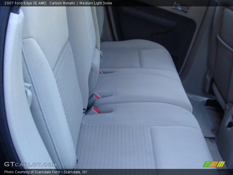 Carbon Metallic / Medium Light Stone 2007 Ford Edge SE AWD