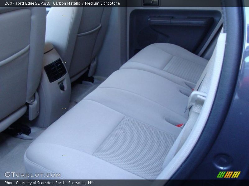 Carbon Metallic / Medium Light Stone 2007 Ford Edge SE AWD