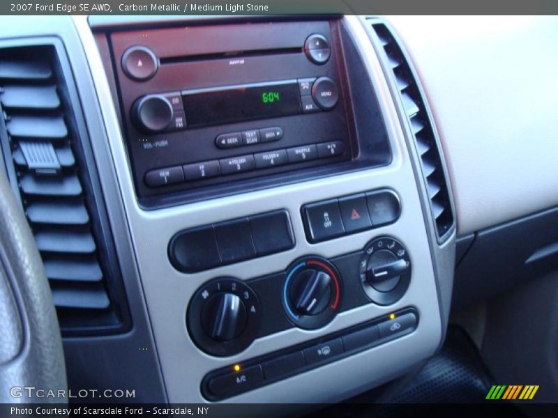 Carbon Metallic / Medium Light Stone 2007 Ford Edge SE AWD