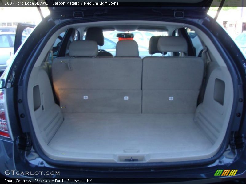 Carbon Metallic / Medium Light Stone 2007 Ford Edge SE AWD