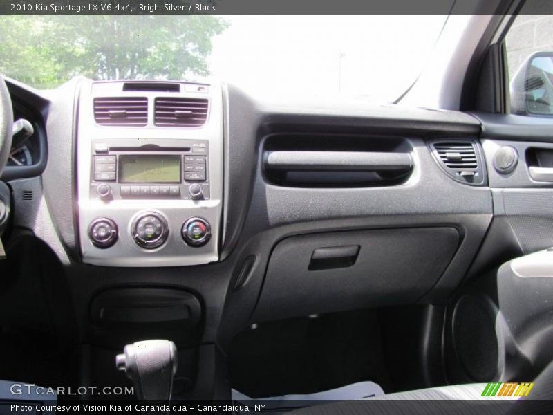 Bright Silver / Black 2010 Kia Sportage LX V6 4x4