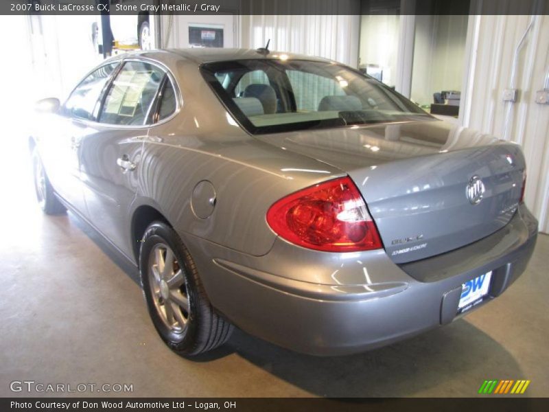 Stone Gray Metallic / Gray 2007 Buick LaCrosse CX