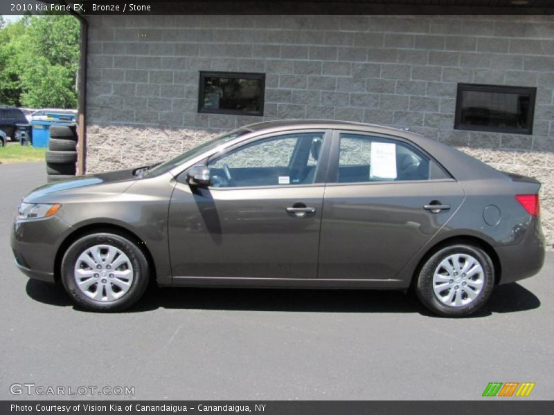 Bronze / Stone 2010 Kia Forte EX