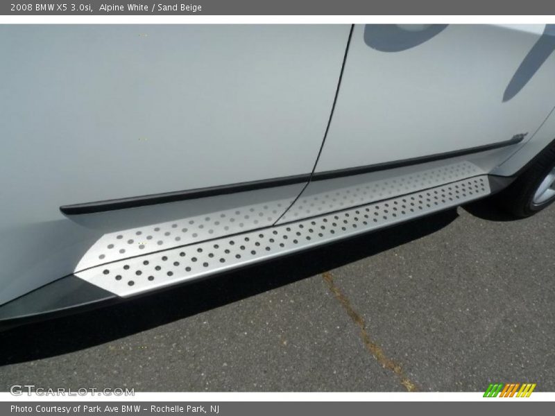 Alpine White / Sand Beige 2008 BMW X5 3.0si