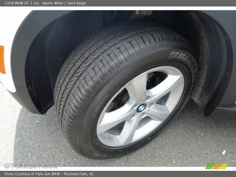 Alpine White / Sand Beige 2008 BMW X5 3.0si