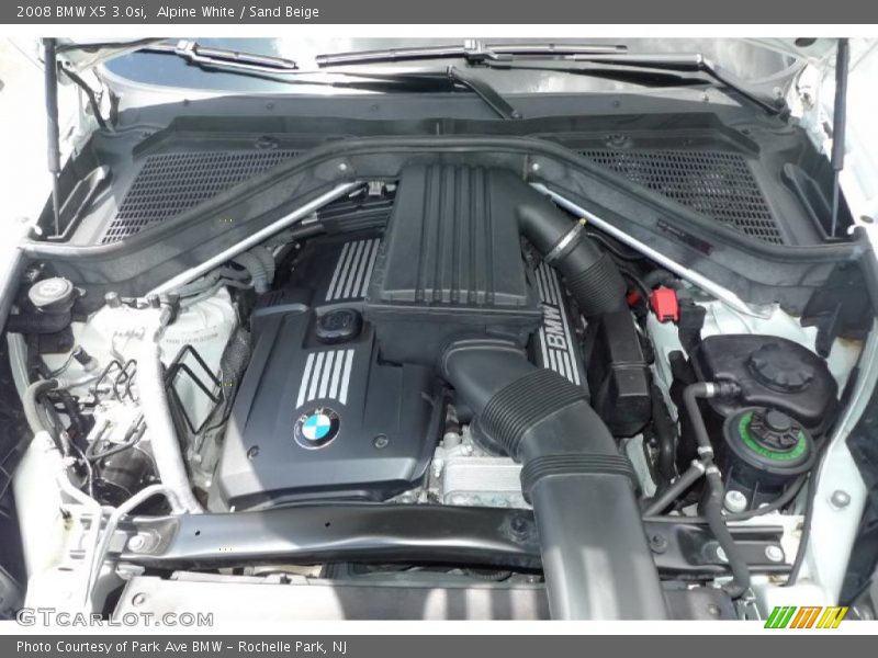Alpine White / Sand Beige 2008 BMW X5 3.0si