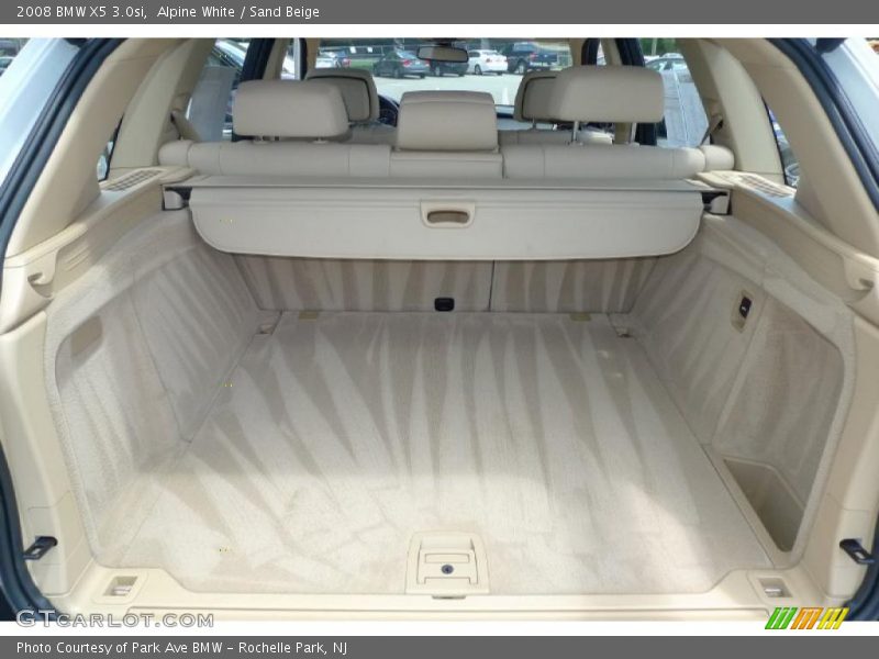 Alpine White / Sand Beige 2008 BMW X5 3.0si