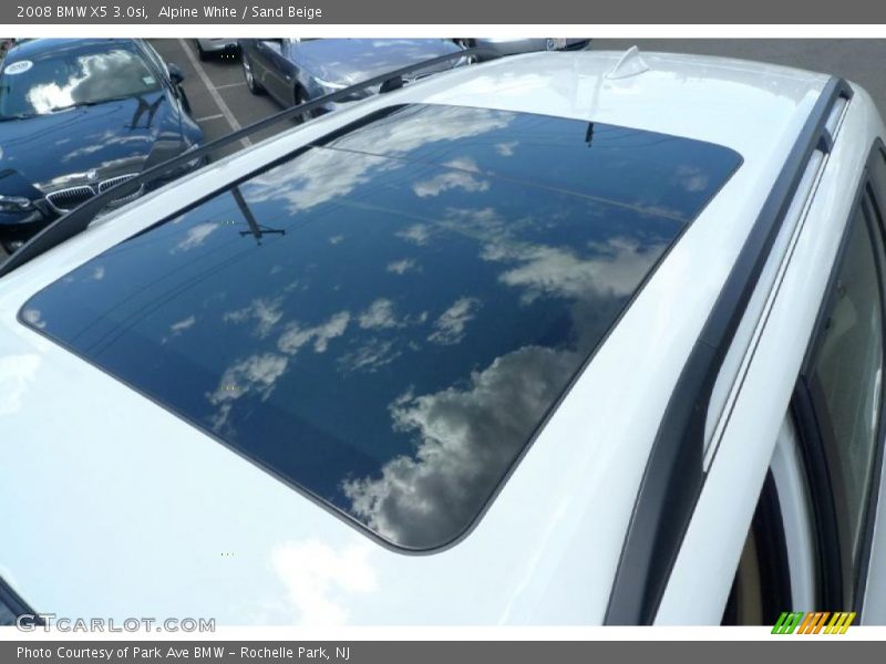 Alpine White / Sand Beige 2008 BMW X5 3.0si