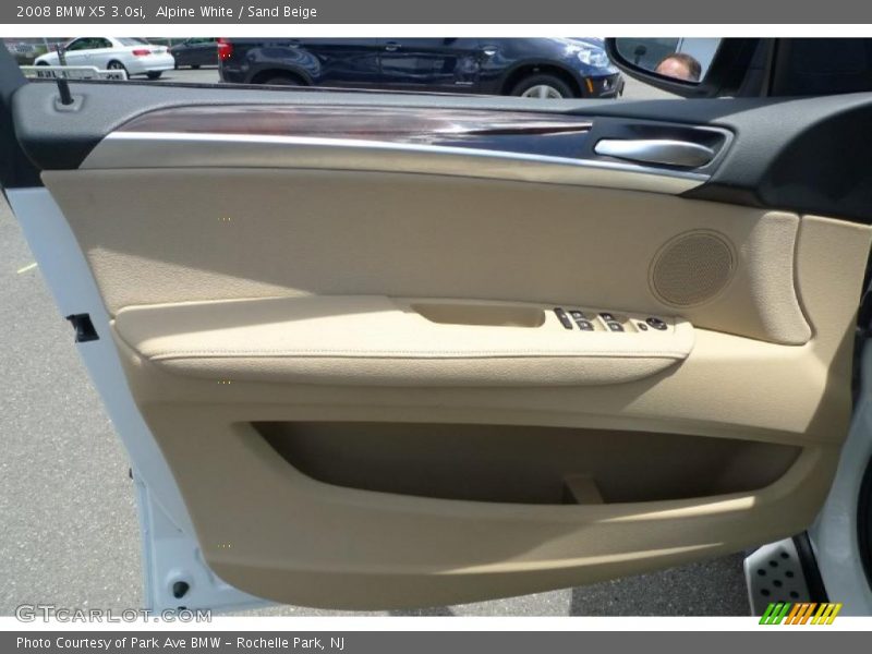 Alpine White / Sand Beige 2008 BMW X5 3.0si