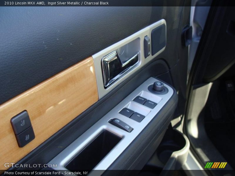 Ingot Silver Metallic / Charcoal Black 2010 Lincoln MKX AWD