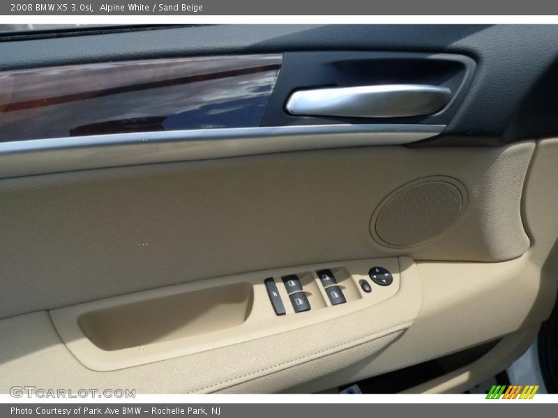 Alpine White / Sand Beige 2008 BMW X5 3.0si
