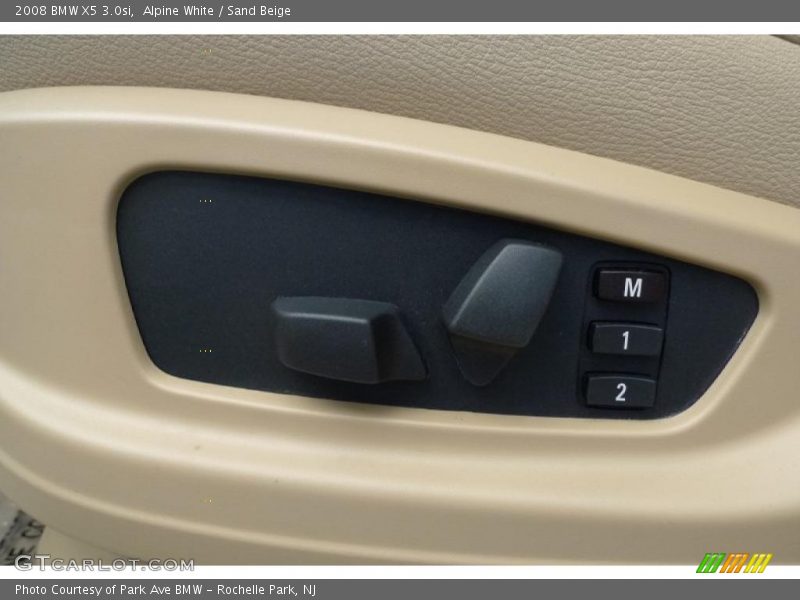 Alpine White / Sand Beige 2008 BMW X5 3.0si