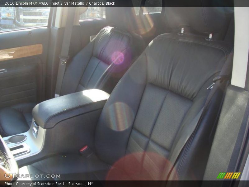 Ingot Silver Metallic / Charcoal Black 2010 Lincoln MKX AWD