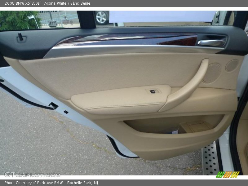 Alpine White / Sand Beige 2008 BMW X5 3.0si