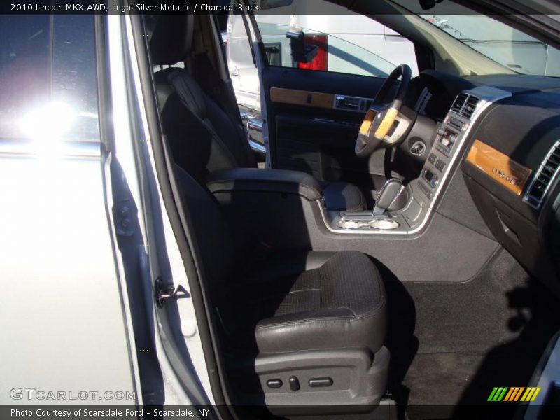 Ingot Silver Metallic / Charcoal Black 2010 Lincoln MKX AWD