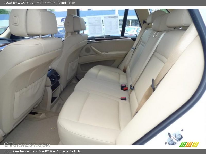 Alpine White / Sand Beige 2008 BMW X5 3.0si