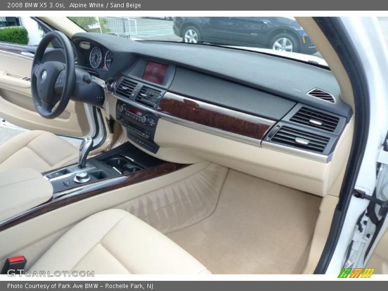 Alpine White / Sand Beige 2008 BMW X5 3.0si