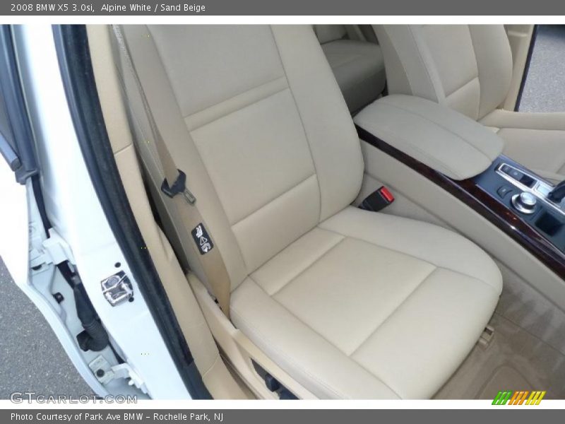 Alpine White / Sand Beige 2008 BMW X5 3.0si