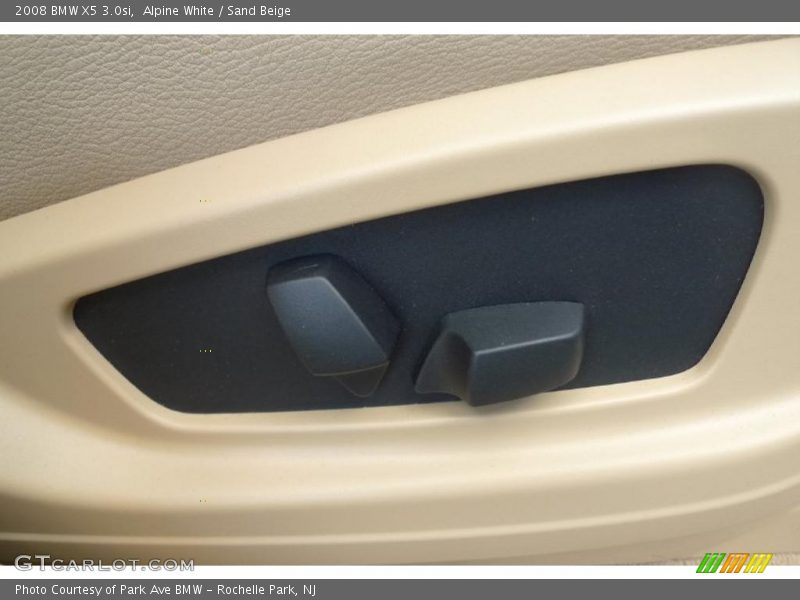 Alpine White / Sand Beige 2008 BMW X5 3.0si