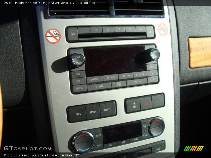 Ingot Silver Metallic / Charcoal Black 2010 Lincoln MKX AWD