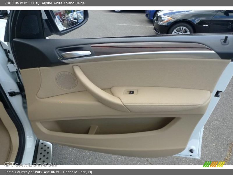 Alpine White / Sand Beige 2008 BMW X5 3.0si