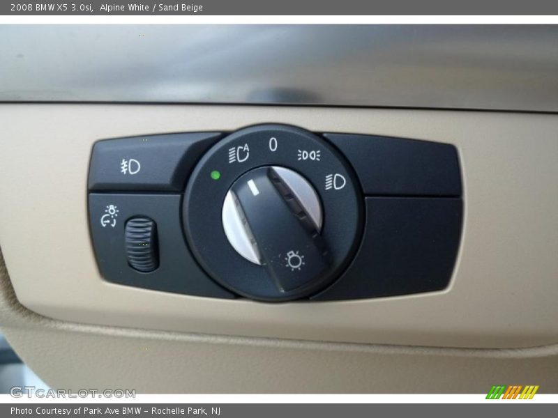 Alpine White / Sand Beige 2008 BMW X5 3.0si