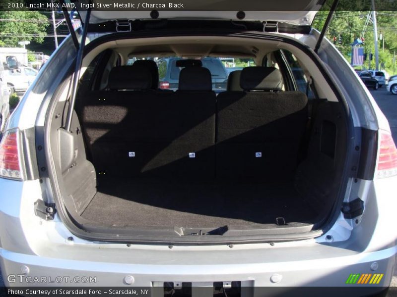 Ingot Silver Metallic / Charcoal Black 2010 Lincoln MKX AWD