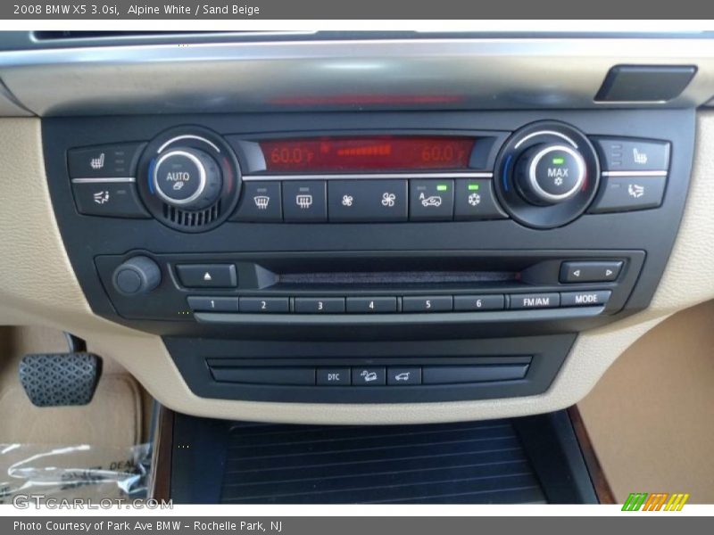 Alpine White / Sand Beige 2008 BMW X5 3.0si
