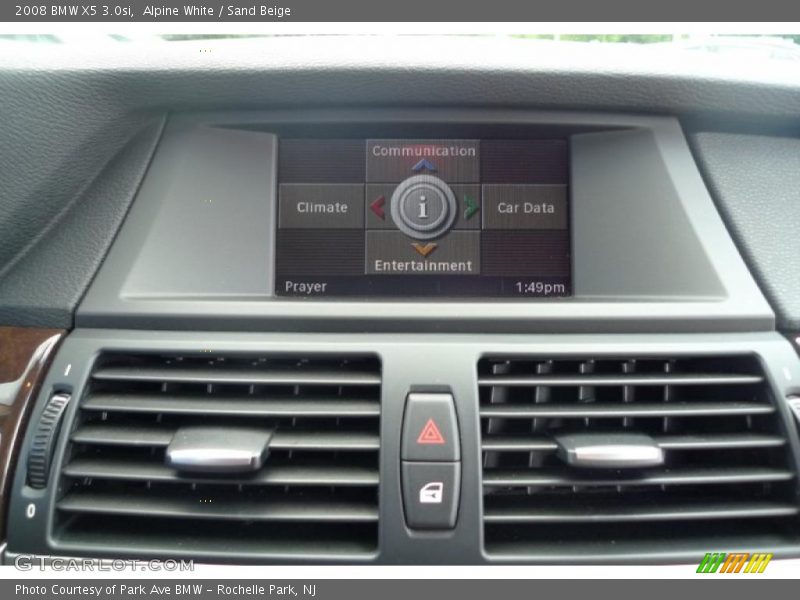 Alpine White / Sand Beige 2008 BMW X5 3.0si