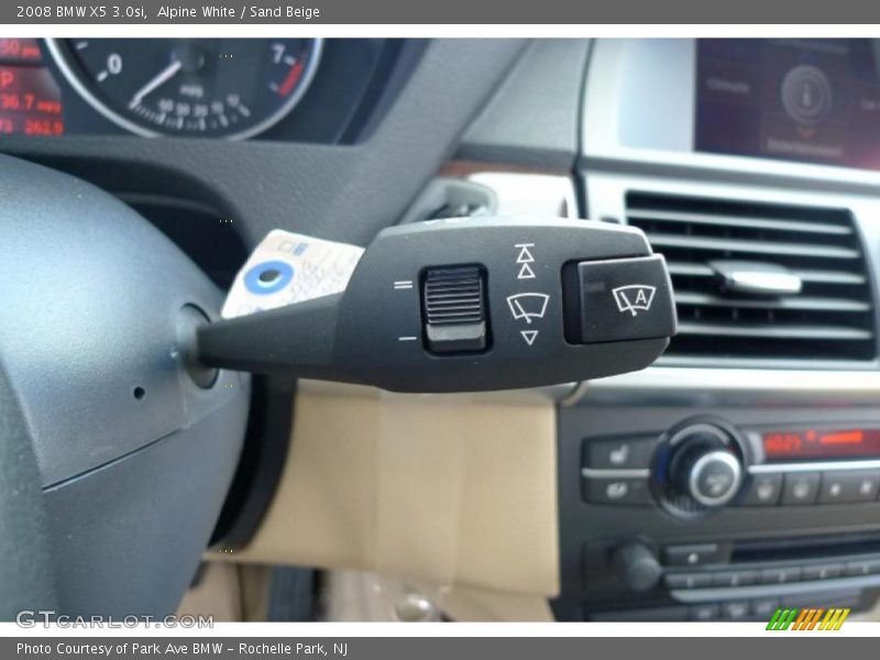 Alpine White / Sand Beige 2008 BMW X5 3.0si