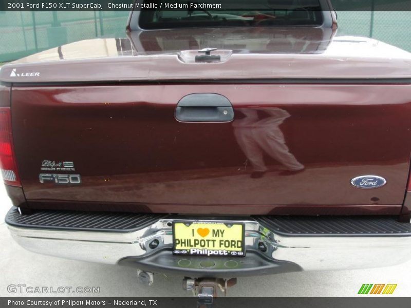 Chestnut Metallic / Medium Parchment 2001 Ford F150 XLT SuperCab