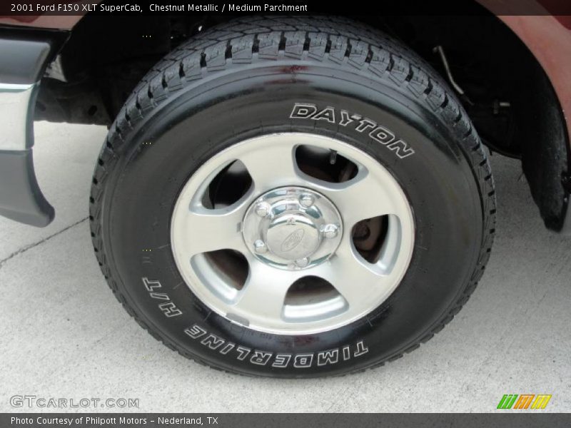 Chestnut Metallic / Medium Parchment 2001 Ford F150 XLT SuperCab