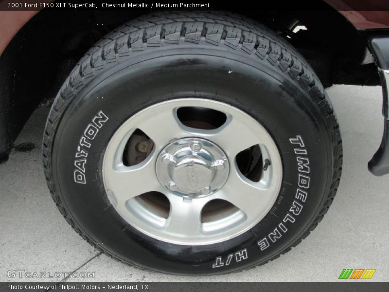 Chestnut Metallic / Medium Parchment 2001 Ford F150 XLT SuperCab