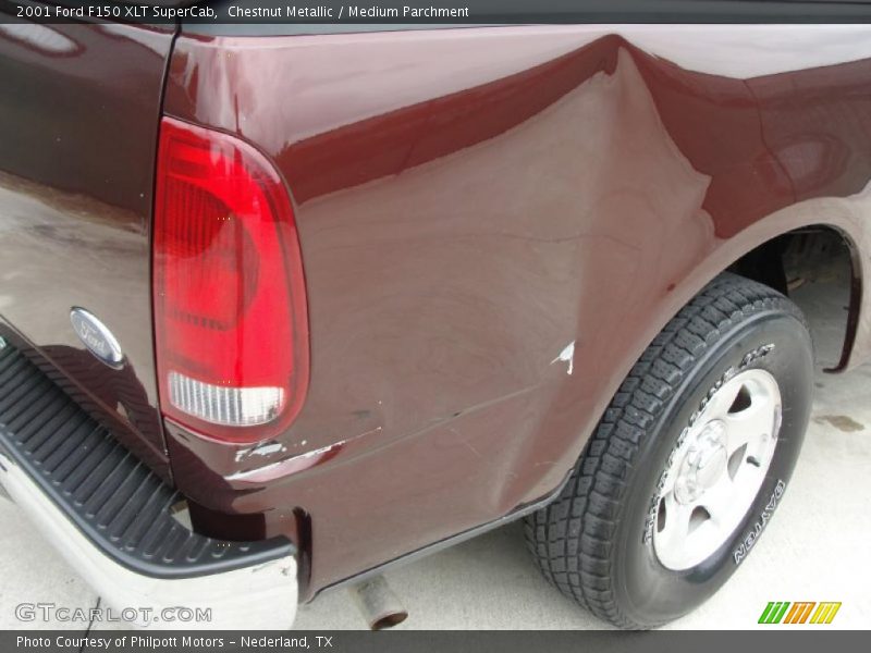 Chestnut Metallic / Medium Parchment 2001 Ford F150 XLT SuperCab