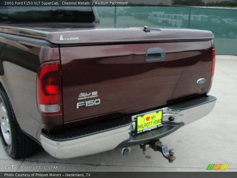 Chestnut Metallic / Medium Parchment 2001 Ford F150 XLT SuperCab