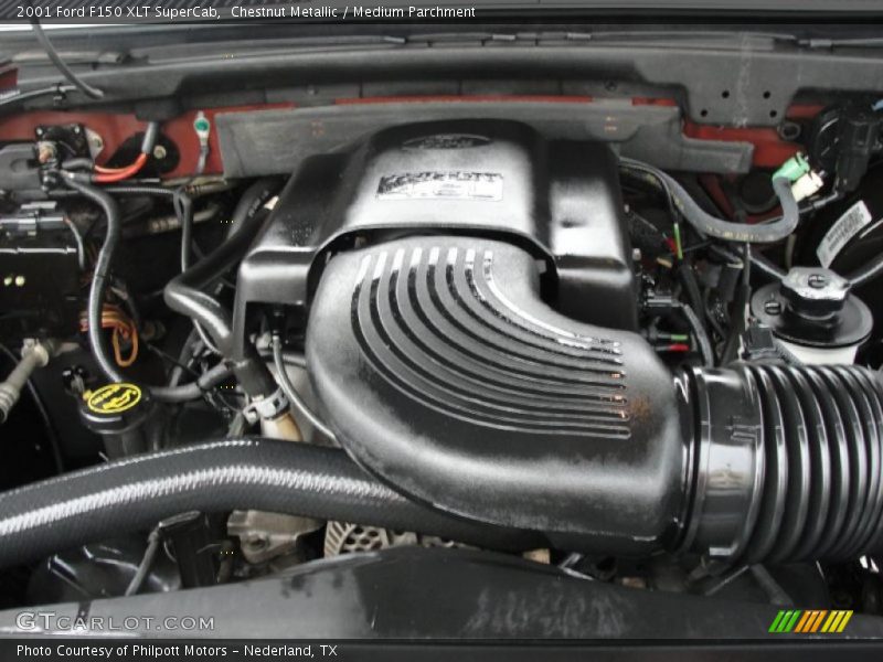 Chestnut Metallic / Medium Parchment 2001 Ford F150 XLT SuperCab