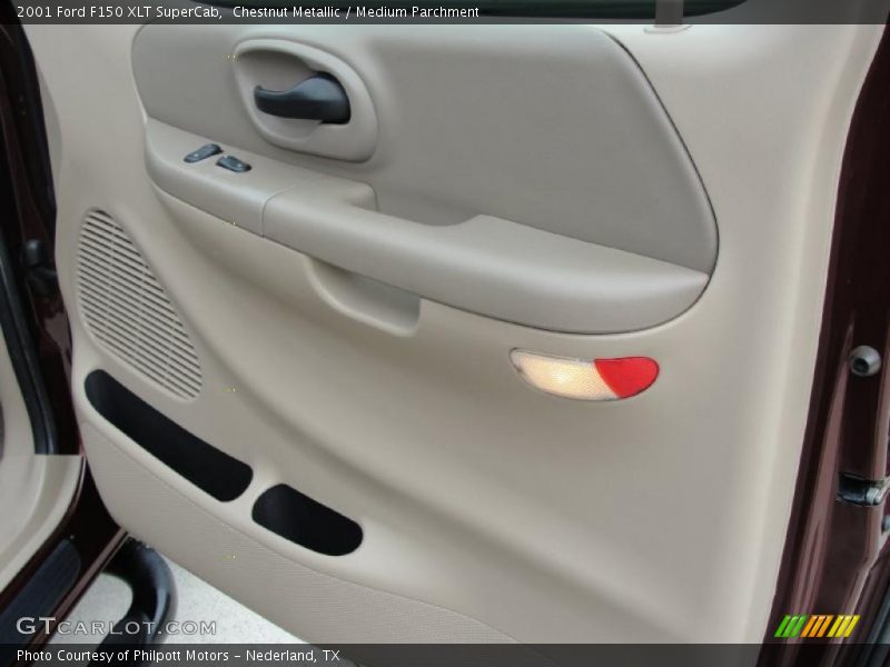 Chestnut Metallic / Medium Parchment 2001 Ford F150 XLT SuperCab