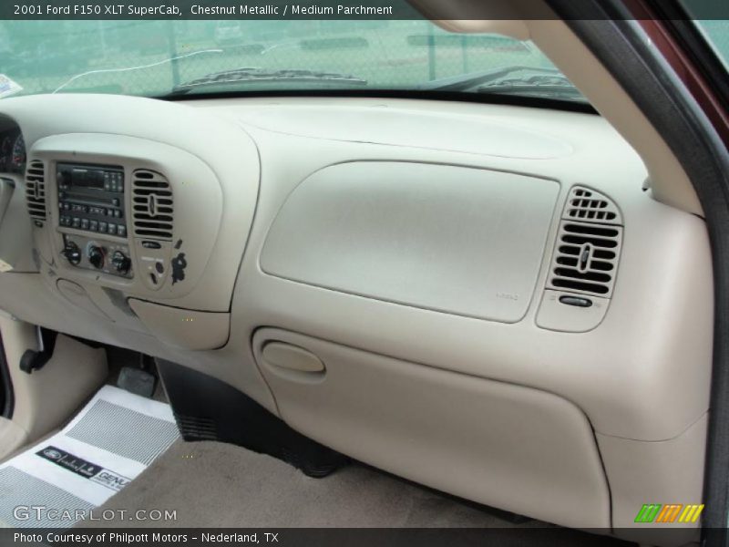 Chestnut Metallic / Medium Parchment 2001 Ford F150 XLT SuperCab