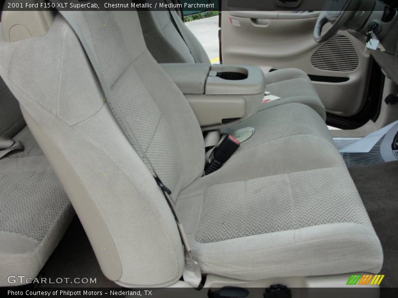 Chestnut Metallic / Medium Parchment 2001 Ford F150 XLT SuperCab