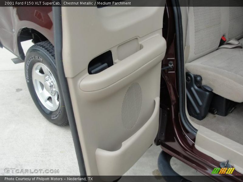 Chestnut Metallic / Medium Parchment 2001 Ford F150 XLT SuperCab