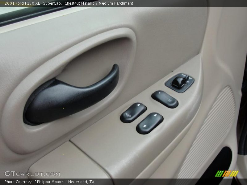 Chestnut Metallic / Medium Parchment 2001 Ford F150 XLT SuperCab