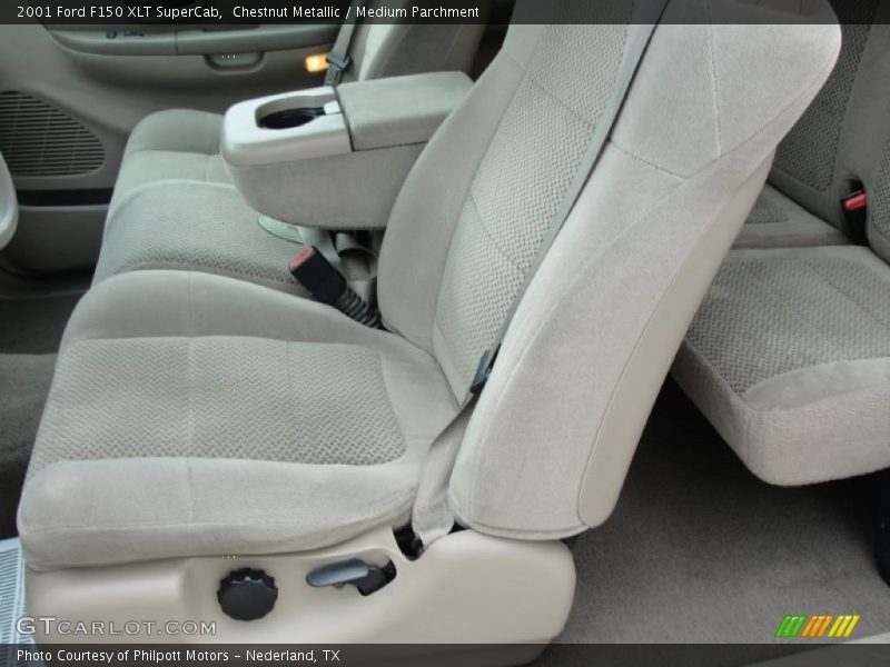 Chestnut Metallic / Medium Parchment 2001 Ford F150 XLT SuperCab